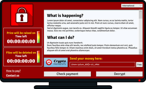 Grafik Ransomware Computer 1,000+ Ransomware Computer Screen Illustrations, Royalty-Free Vector ...