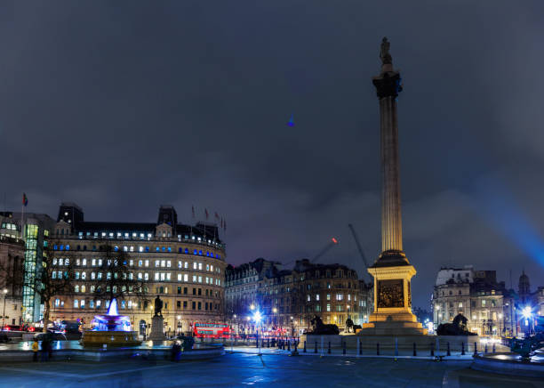 istock Busy Trafalgar Square, London, England, UK 955014052