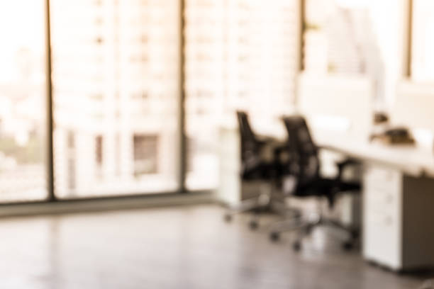 istock Blur abstract background of Modern office with open space to work 955036472