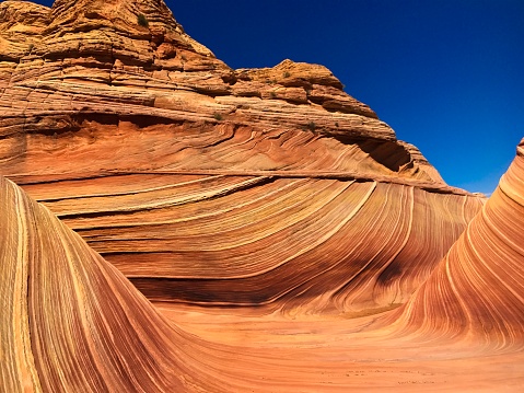 The Wave at North Coyote Buttes in Arizona, USA