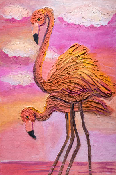 istock Children's drawing gouache and putty  