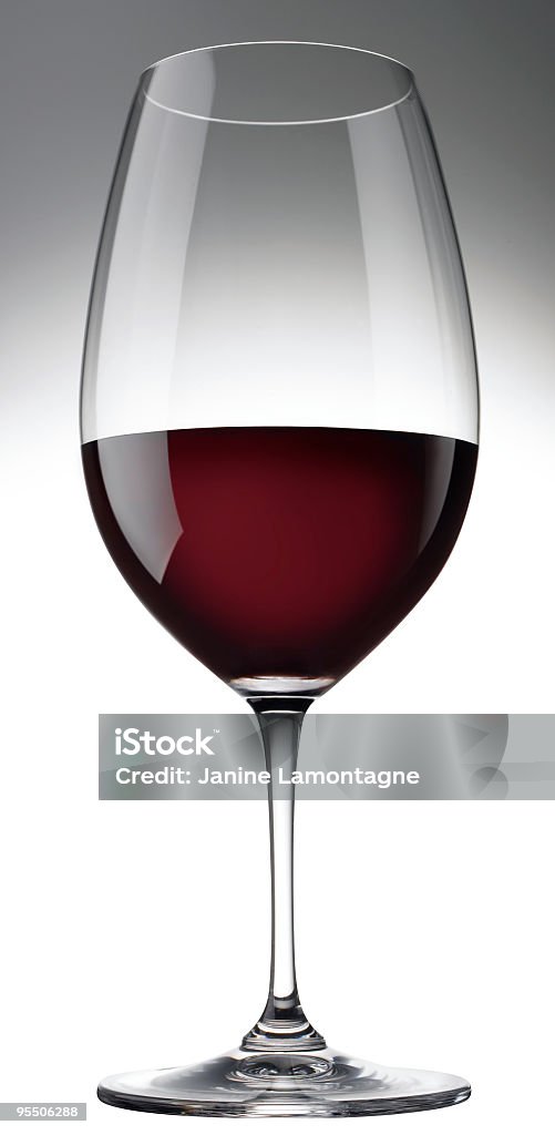 Rotwein im Glas - Lizenzfrei Alkoholisches Getränk Stock-Foto