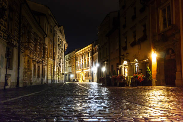 istock antique building view in Krakow, Poland 955080620