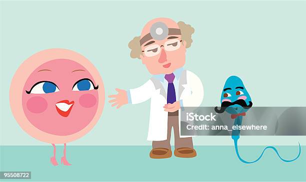 Assisted Fertilization Stock Illustration - Download Image Now - Artificial Insemination, Biology, Color Image