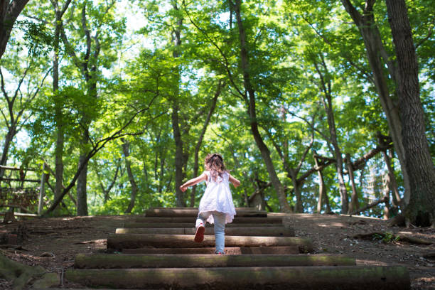 istock Little girl playing with athletics 955088168
