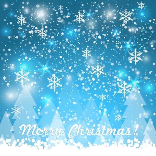 istock Elegant Christmas background with snowflakes and place for text. Abstract winter background. Vector Illustration. 955096726