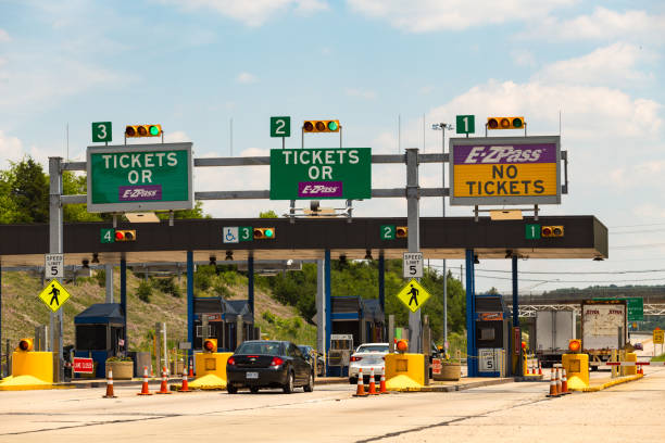 застава - toll booth стоковые фото и изображения