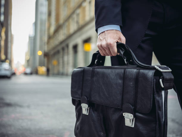 istock Businessman on the go 955112286