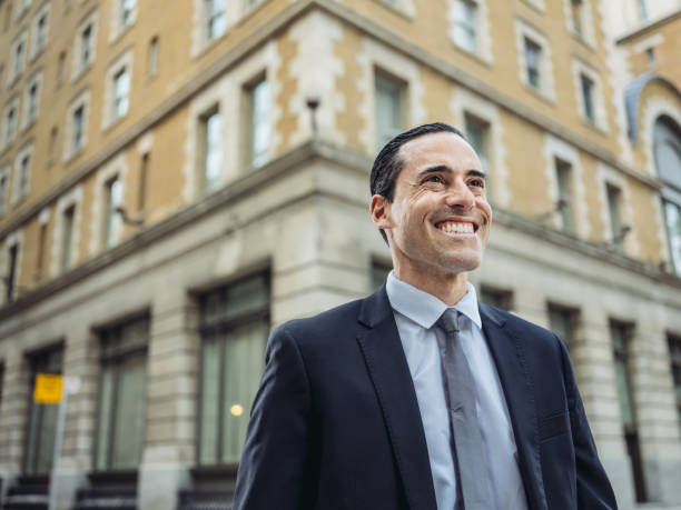 istock Businessman on the go 955112614