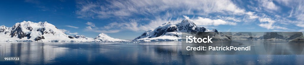 Paradise Bay, der Antarktis-majestätischen Icy Wonderland - Lizenzfrei Antarktis Stock-Foto