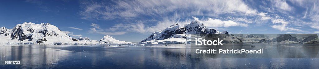 Baía Paradise, à Antártida-Majestoso gelo País das Maravilhas - Royalty-free Antártida Foto de stock