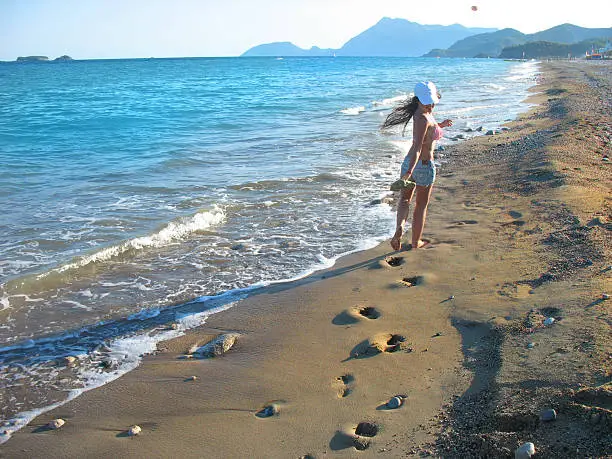 Photo of Footsteps on the beach