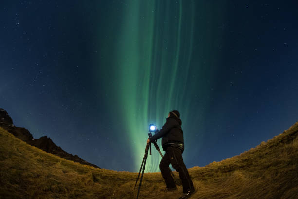 istock Colorful Aurora Borealis, Iceland 955128134