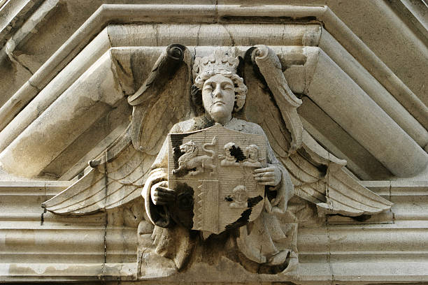 istock Angel With Family Crest 95513125