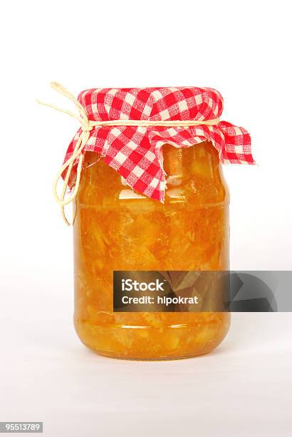 Orange Marmalade Stock Photo - Download Image Now - Marmalade, Jar, Homemade