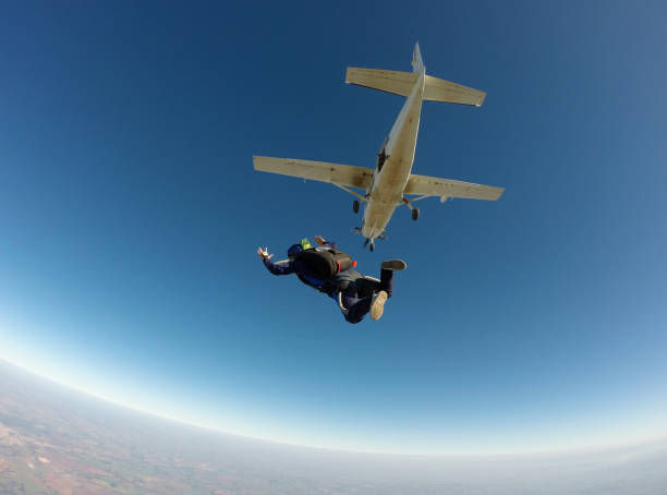istock Asian Female Skydiver 955144650