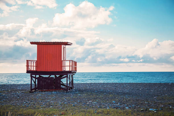 istock lifeguard   sun  sea  beach sand 955161794