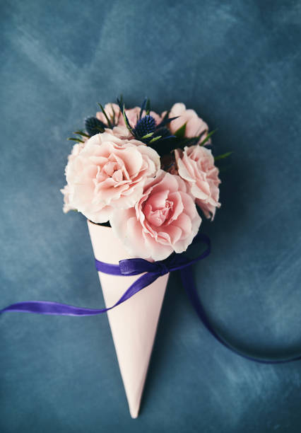 istock Handmade rose bouquet for Mother's Day 955165996