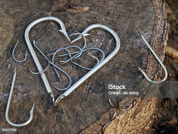 Fishermans Heart Stock Photo - Download Image Now - Fishing, Fishing Industry, Valentine's Day - Holiday