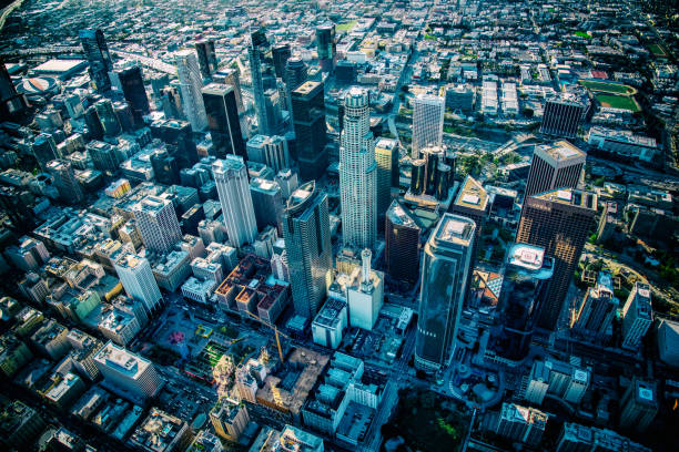 istock Above Downtown Los Angeles 955180360