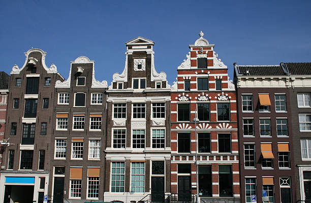 Amsterdam Houses stock photo