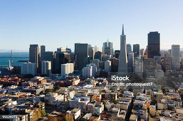 San Francisco California Stock Photo - Download Image Now - Aerial View, Architecture, California