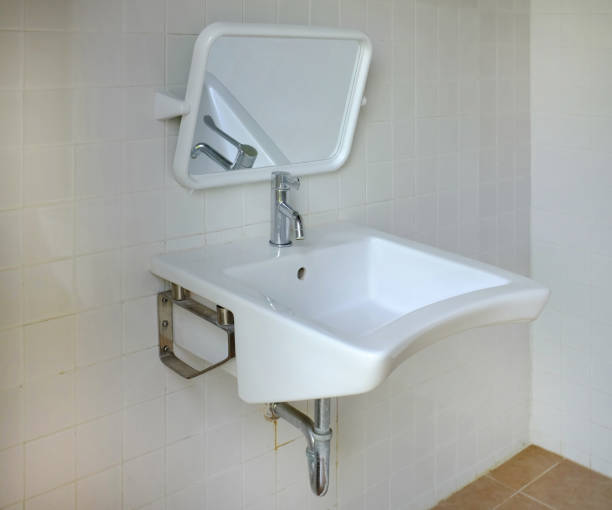 istock White sink in the Toilet. 955216498