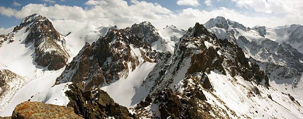 istock Panorama of North Tien Shan mountains 95522031