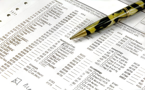 istock Medical Papers with a Pen 95522903