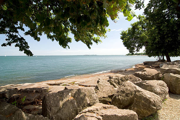 Lake Erie stock photo