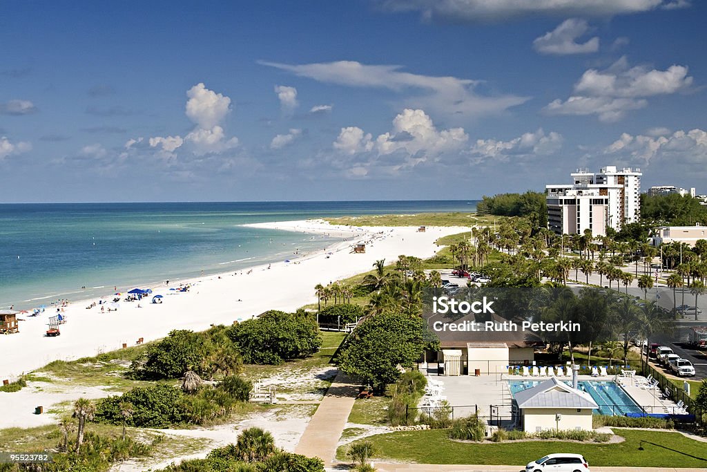 Summer in Lido Beach, Florida  Sarasota Stock Photo