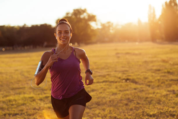 istock Happy girl running 955244368