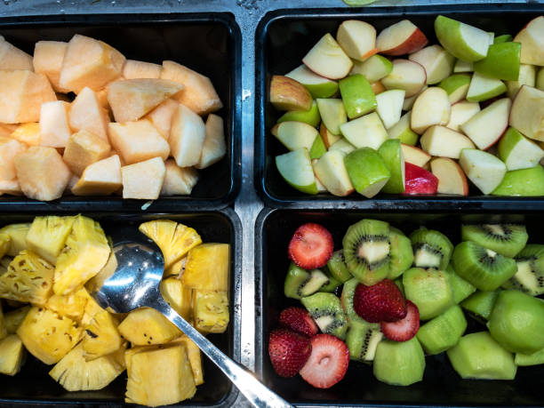 istock Vegetable, pea, bean and fruit for making salad or vegetarian food 955255810