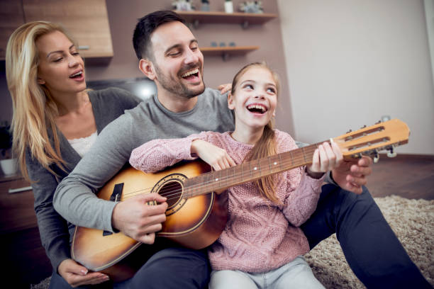 istock Family enjoying at home 955284276