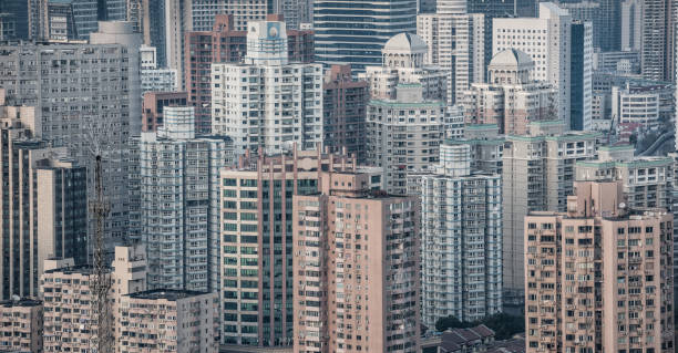 istock Modern skyscrapers in central district of Shanghai 955291354