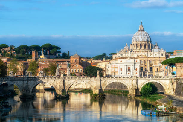 istock Rome Skyline with St Peter Basilica of Vatican 955313430