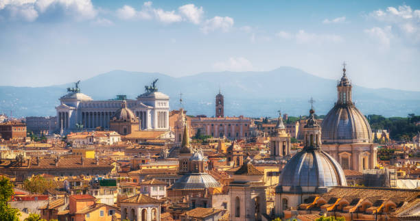 istock Rome, Italy Skyline in Panoramic View 955313634