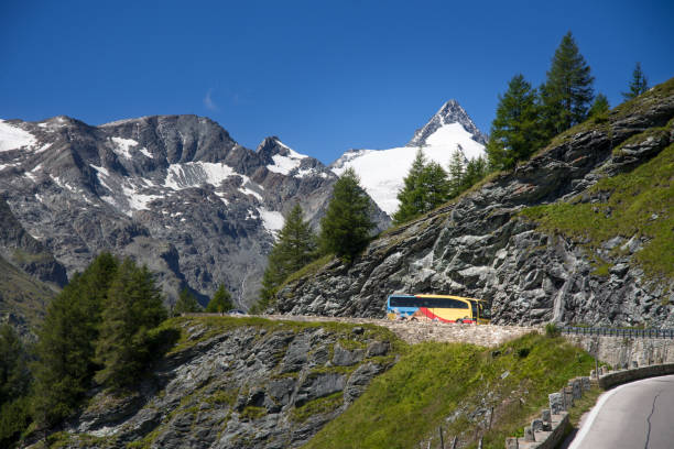 istock Coach on the grossglockner high alpine road, Austria 955316146
