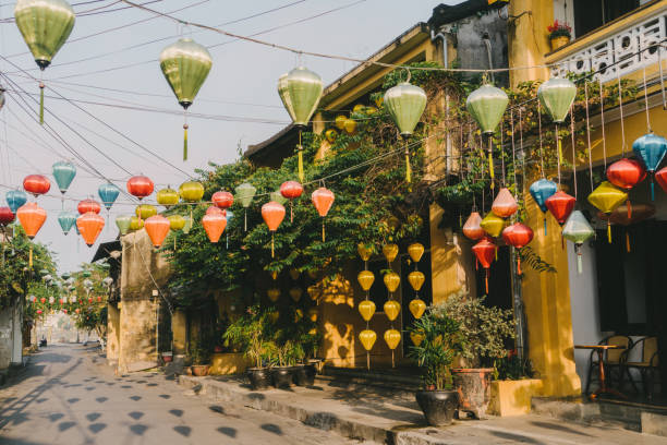 istock Streets of Hoi An at  morning 955332134