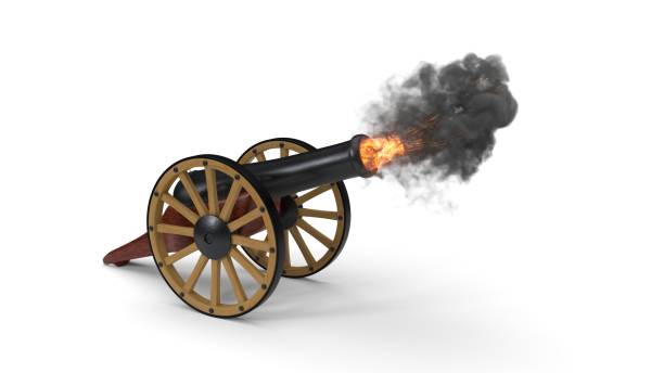 istock ramadan cannons shot moment. 3d illustration 955342770