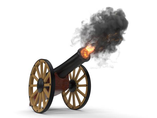 istock ramadan cannons shot moment. 3d illustration 955343568