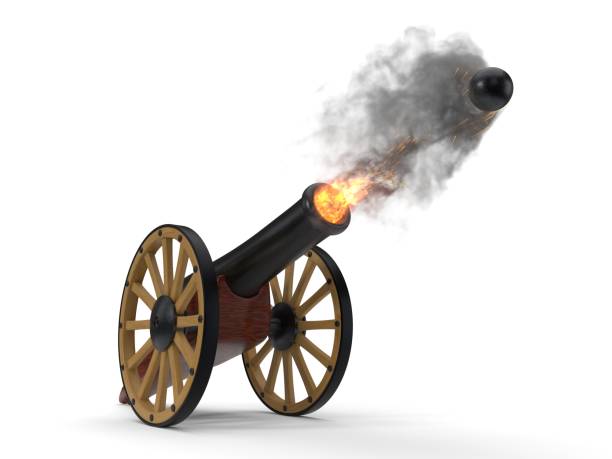 istock ramadan cannons shot moment. 3d illustration 955345970