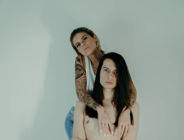 istock young couple photo shoot in studio 955346446