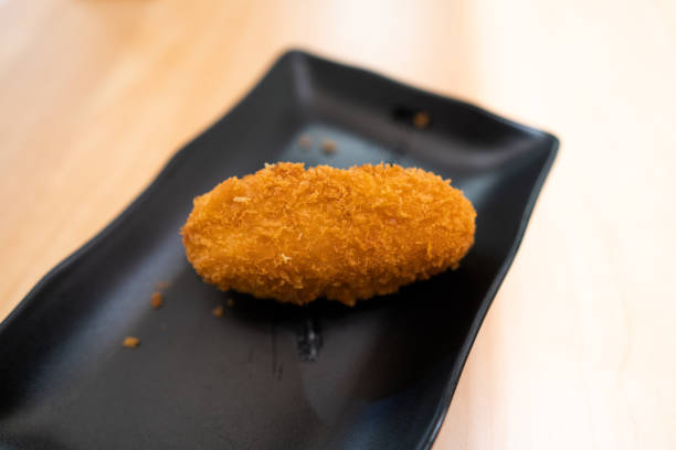 istock Fried potato cake, Japanese cuisine 955393750