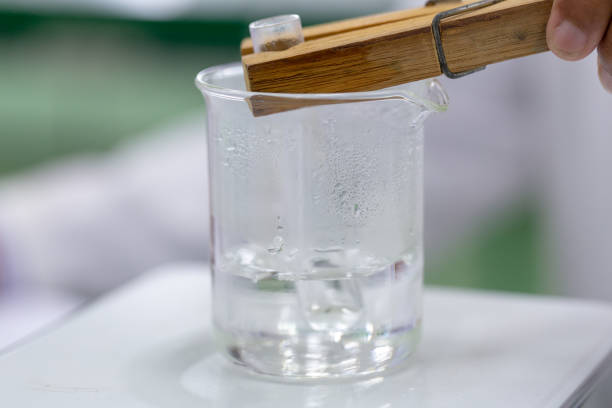 istock Equipment for analyze chemical in laboratory. 955407874