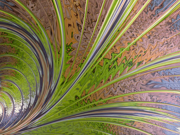 istock colorful abstract fractal background with spiral effect 955427194