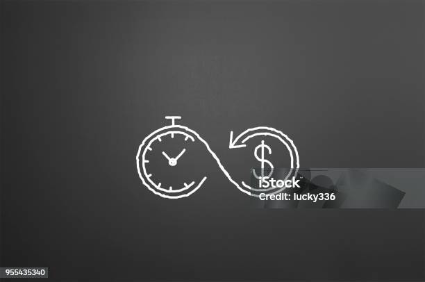 Time Is Money Stock Photo - Download Image Now - Savings, Time, Return on Investment