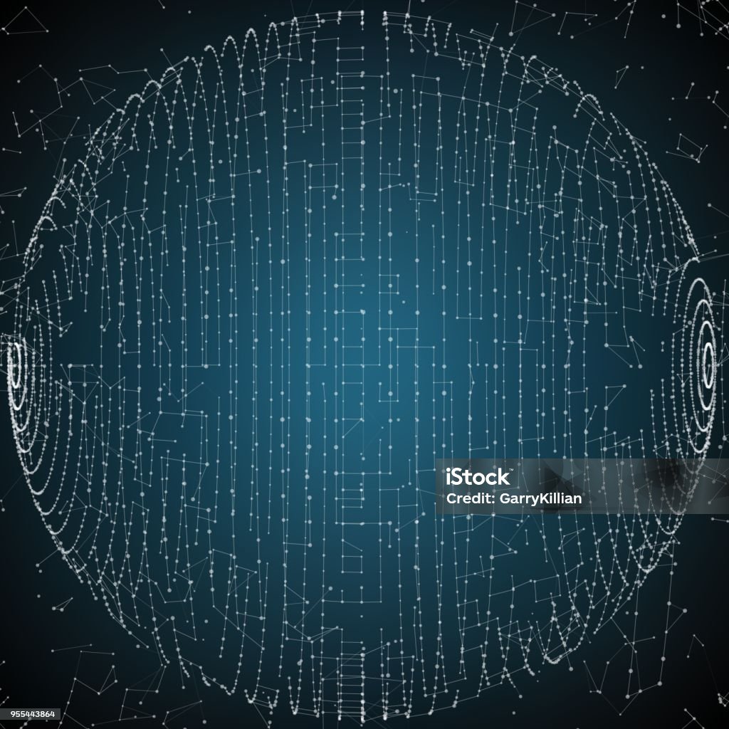 Vector abstract sphere of particles, points array. Futuristic vector illustration. Technology digital splash or explosion of data points. Spherical waveform. Cyber UI or HUD element. Abstract stock vector Vector abstract sphere of particles, points array. Futuristic vector illustration. Technology digital splash or explosion of data points. Spherical waveform. Cyber UI or HUD element. Abstract stock vector