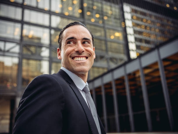 istock Businessman on the go 955457332