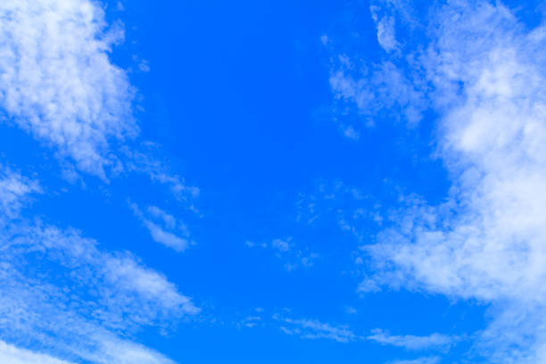 istock sky and fluffy cloud in summer time beautiful art nature background 955463670